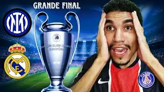 ASMR - SIMULEI REAL MADRID vs INTER FINAL DA CHAMPIONS LEAGUE / QUEM LEVA ESSA CHAMPIONS?