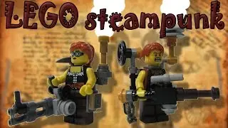 лего фигурки стимпанк// LEGO figurine steampunk
