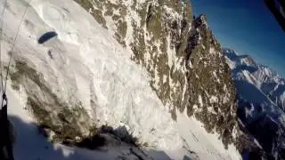 Swing Mirage. Speedriding in Courmayeur Helbronner  Dez.  2016
