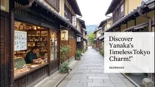 “Step Back in Time in Tokyo’s Yanaka District  Tradition, Temples & Tranquility”