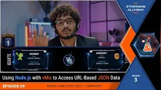 Using Node.js with vMix to Access URL-Based JSON Data