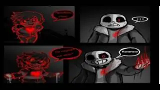 Комикс undertale  Бессонница 1 часть