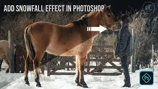 How to Add Snowfall Effect in Photoshop