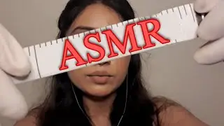 ASMR | Measuring Your Face With Gloved Hands |  Hand movements | Personal attention | THE VJ ASMR