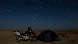 To Verneukpan  on a Zontes 310-T