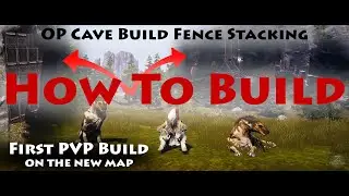 How To Build My OP Cave Build Fence Stacking | Conan Exiles New Map