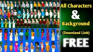 Chroma Toon Free Characters | Motion graphics | Chroma toons