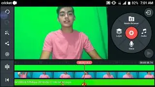 How to: Green screen | How to use the chroma key function in Kinemaster