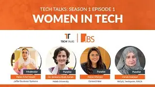 Tech Talks | Season 1 | Episode 1 | Women in Tech