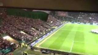Champion League music before Celtic Juve game