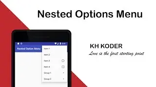 [Android] Nested Options Menu