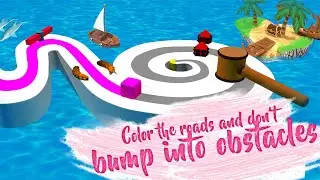 Catch line Color Challenges in this fun tapping adventure
