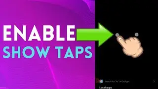 How To Enable Show Touches Option || In Any Android Device || Developer options ||