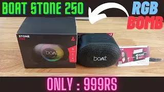 boAt Stone 250 | UNBOXING & REVIEW + SOUNDTEST | Bluetooth Speaker Under Rs 999 | हिन्दी