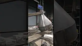 Кованая вытяжка над казаном. Процесс изготовления.