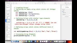 Collections in Swift