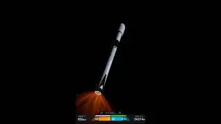 Falcon 9 Stage Separation and Boostback #spacexploration #spacex #spacexfalcon9 #nasa #space
