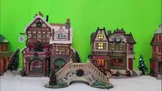 Green screen HD free stock bridge 3 angles