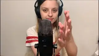 ASMR Hand Sounds on my New Mic