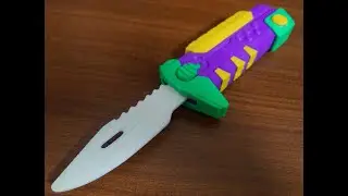 Valorant BlastX knife 3D printed