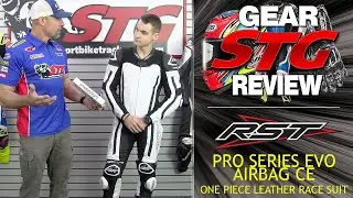 RST Pro Series Evo Airbag CE One Piece Leather Race Suit Review