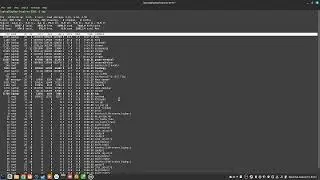 283 what is the "top" command?