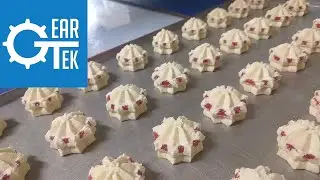 Пример работы двухбункерной тестоотсадочной машины