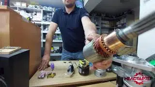 Обзор стартера Магнетон (MAGNETON) 12V. 2.7KW МТЗ, Т-16, Т-25, Т-40, ГАЗ. + Запчасти к нему.