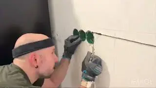 Розетки на кухне от и до. Все этапы.