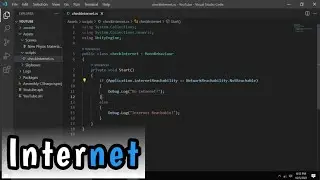 How to check internet availability in unity