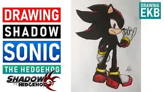 Как нарисовать - Ёж Шэдоу | How To Draw - Shadow the Hedgehog