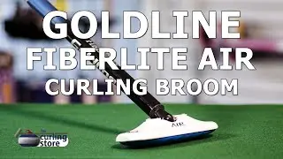 Goldline Fiberlite Curling Broom | The Curling Store