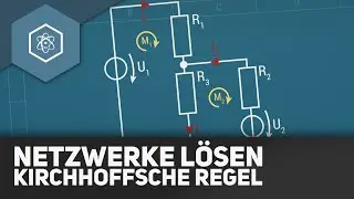 Solving networks with Kirchhoff's rules - Example