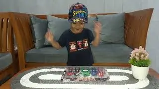 Unboxing Mainan Superhero Avengers & Belajar Warna: Spiderman, Hulk, Ironman, Kapten Amerika