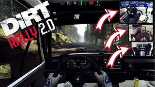 Volkswagen Golf GTI - DiRT Rally 2.0 Cockpit Cam ThrustmasterT300rs