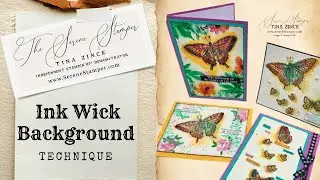 Fun & Versatile Watercolor Ink Wicking Technique | EASY & BEAUTIFUL!