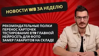 Самое интересное на WB за неделю. Рекомендательные полки.