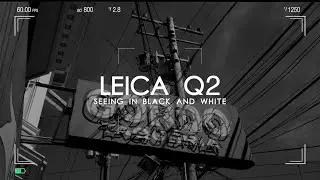Seeing In Black and White With the Leica Q2
