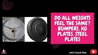 Do All Weights Weigh/Feel The Same?