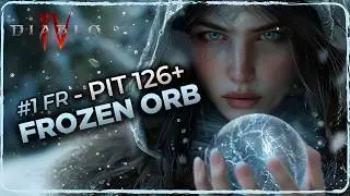 Diablo 4 - #1 World Frozen Orb Sorc - #1 FR  PIT 128+ ! [EDIT] 🔮 ❄️