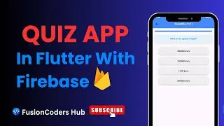 QuizMaster: Flutter Firebase Quiz App 