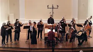 Vivaldi: Violin Concerto in G Minor RV 317, I. Allegro, YuEun Kim, baroque violin Voices of Music 8K