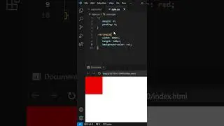 How to make rectangle shape using html and css 