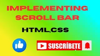 How to Add a Scroll Bar in HTML & CSS | Beginner Tutorial