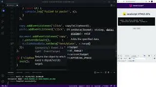 JavaScript HTML5 APIs 056 Intercepting Copy and Paste Events to Customize Data