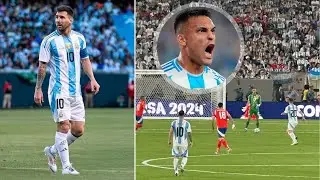 Argentina beats Chile to seal Copa América quarterfinal place #messi