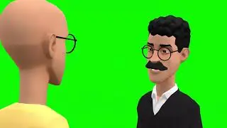 Patlu with Advocate | Green Screen | Green BackGround Screen