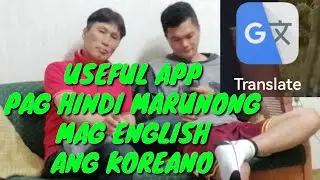 Nag kakaintindihan din naman kahit hindi marunong mag koreano