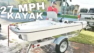 17 HP Jet Kayak Aquanami JetAngler PRO Full Walkthrough