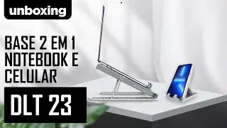 🔥 A BASE 2 EM 1 QUE SEU SETUP PRECISA! DARKFLASH DLT23 UNBOXING